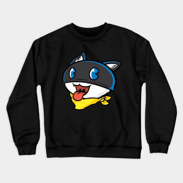 Morgana Crewneck Sweatshirt by a cat cooking